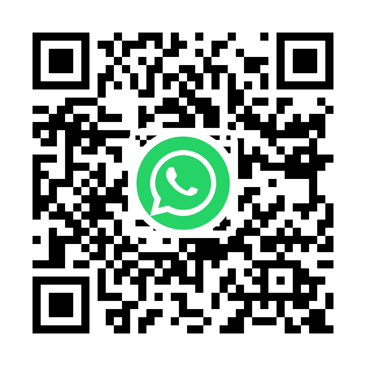 Scan to open Catalogue on WhatsApp